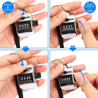 Handheld Mechanical Counter Clicker - Image 3