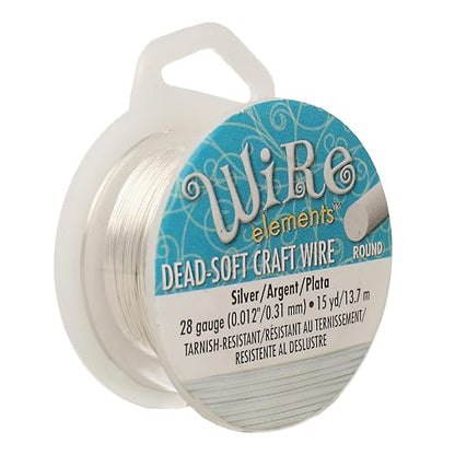 The Beadsmith Wire Elements Craft Wire – Tarnish Resistant, Soft Temper by TheBeadsmith