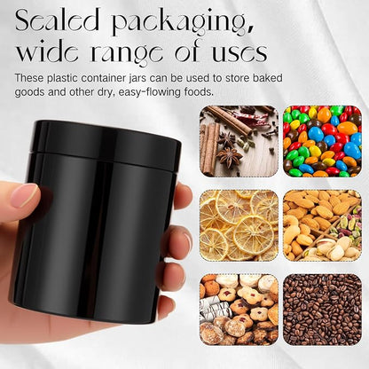 SATINIOR 12 Pack 8 oz Plastic Container Jars - Image 5