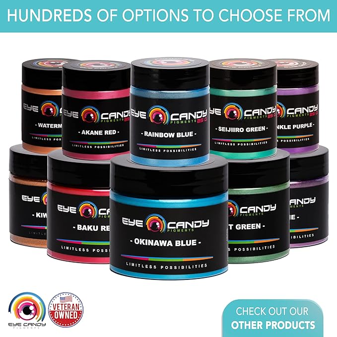 Eye Candy Pigments Premium White Mica Powder - Image 8
