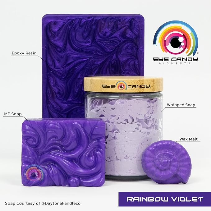 Eye Candy Pigments Premium Purple Mica Powder - Image 2