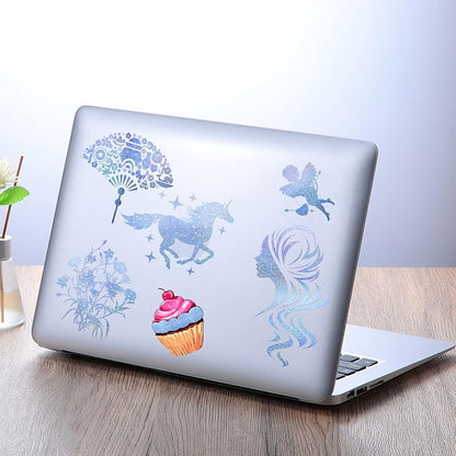 Outus 24 Sheets Holographic Sticker Paper Holographic Laminate Sheets - Image 6