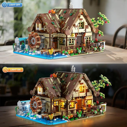 Wood Cabin Mini Building Set - Image 5