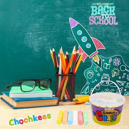 72 Jumbo Sidewalk Chalk, Jumbo chalk great - Image 4