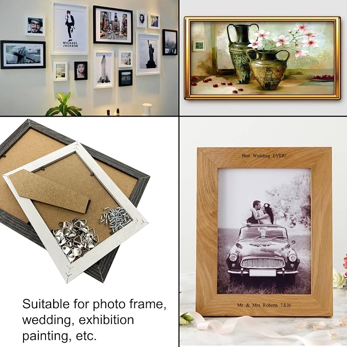 Silver Triangle Ring Picture Hangers - Image 6