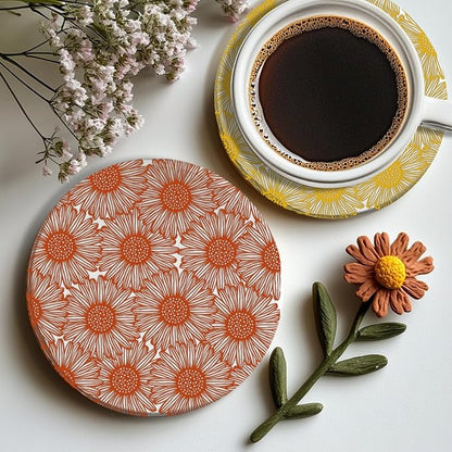 CHGCRAFT Wishing Flowers Polymer Clay Texture Sheets Silicone Texture Stamp - Image 6