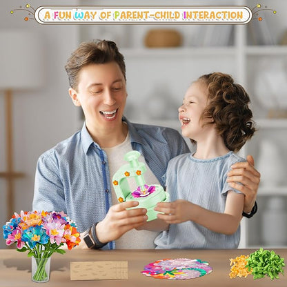 Fabric Flower Bouquets Toys, DIY Craft Kits - Image 5