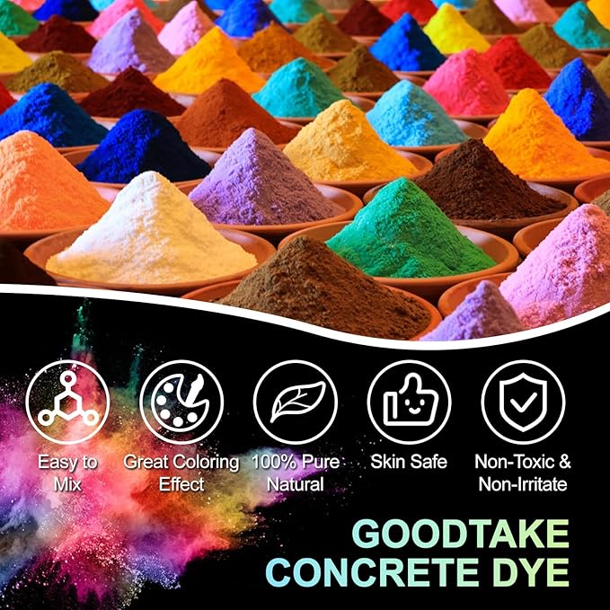 GOODTAKE Purple Iron Oxide, Concrete Pigments - Image 2