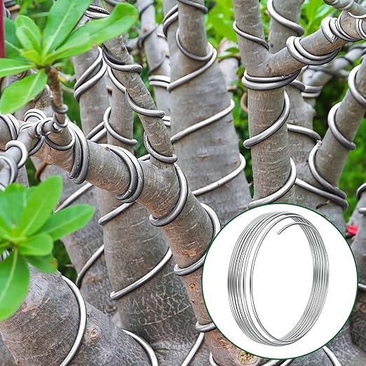 Pelopy Aluminum Wire 1/4 Inch Diameter Metal Wire 40 ft Armature Bendable - Image 6
