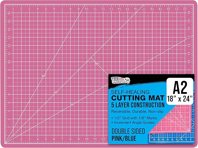 U.S. Art Supply 18" x 24" Self-Healing Cutting Mat 5-Ply by USArtSupply