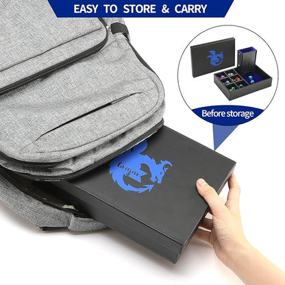 3 in 1 Dice Tray with Lid, Portable Dice Box Storage - Image 6
