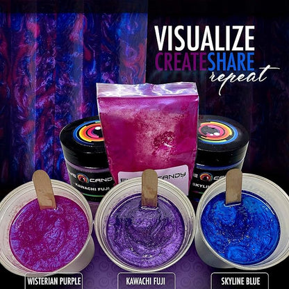 Eye Candy Pigments Premium Purple Mica Powder - Image 7