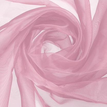 MECCANIXITY Iridescent Sheer Organza Fabric, 2 Yards x 59 Inches Solid by MECCANIXITY