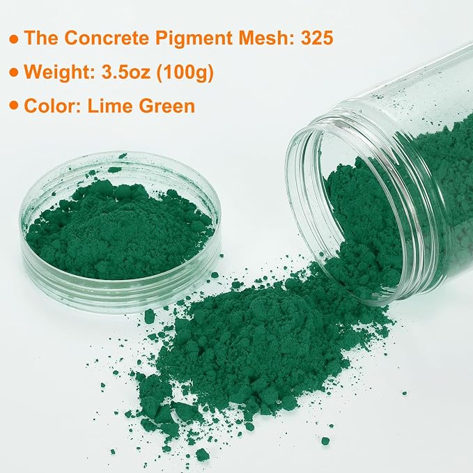 HARFINGTON Iron Oxide Powder Concrete Pigment 325 Mesh 3.5oz Iron Oxide Grout - Image 2
