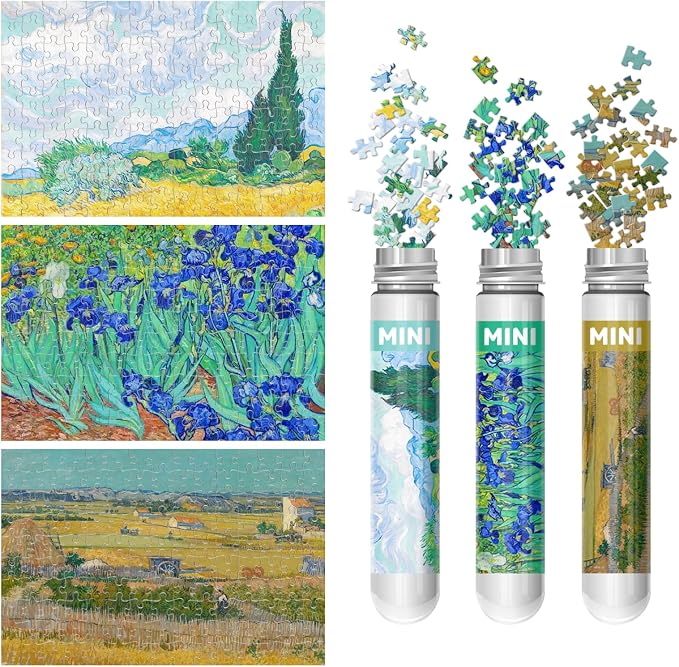 150 Pieces Mini Jigsaw Puzzles for Adults & Kids, Wheat Field by LOSFPVR