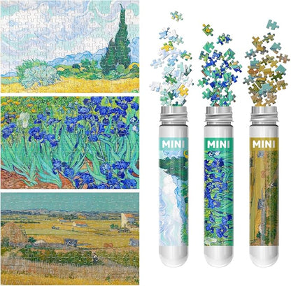 150 Pieces Mini Jigsaw Puzzles for Adults & Kids, Wheat Field by LOSFPVR