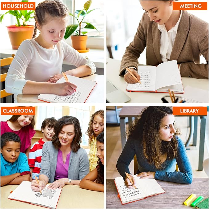 feela 24 Pack Journal Notebook for Work, Business Notebook Bulk Hardcover Lined - Image 7