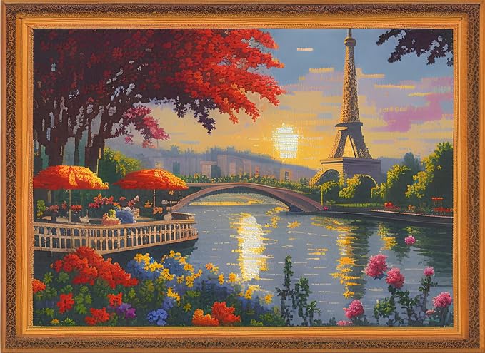 Dimensean Stamped Cross Stitch Kits Full Range of Embroidery Patterns Starter by DimenseanCrossStitchKits