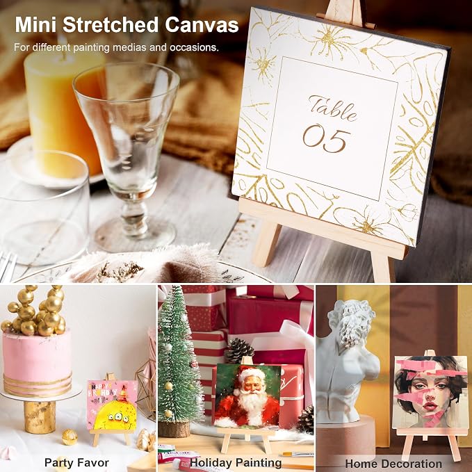 AUREUO Mini Canvas and Easel Set - Image 6