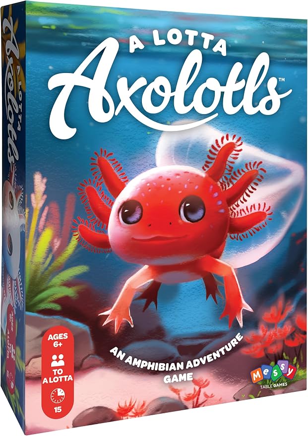 A Lotta Axolotls | Lighthearted Card Game | Great by MessyTableGames