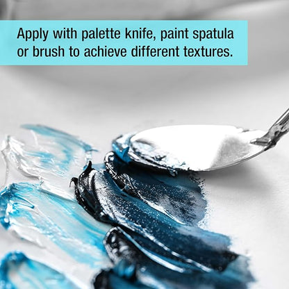 U.S. Art Supply Impasto Clear Acrylic Gel Medium - Image 5
