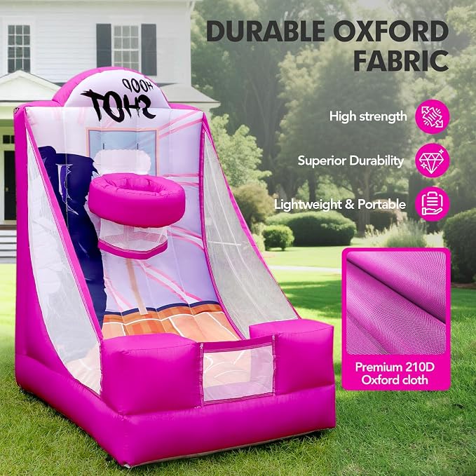 Inflatable Carnival Game with Built-in Blower, Portable Fun Toss Game - Image 5