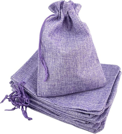 Palmhomee Pack of 25 Burlap Gift Bags by Palmhomee