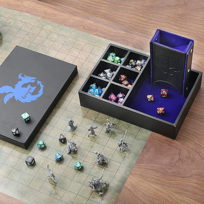 3 in 1 Dice Tray with Lid, Portable Dice Box Storage - Image 7