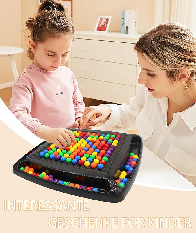 168PCS Marbles Intellectual Chessboard Dual Dual Strategy Board Game, Colored - Image 5