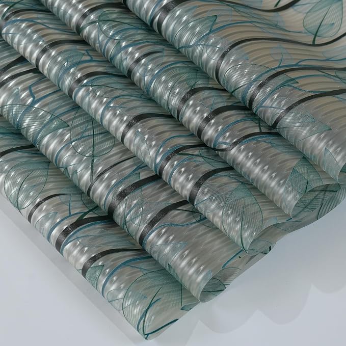 DKTIE Nature Pattern Rainbow Window Film Decorative Stained Glass Window Film - Image 4
