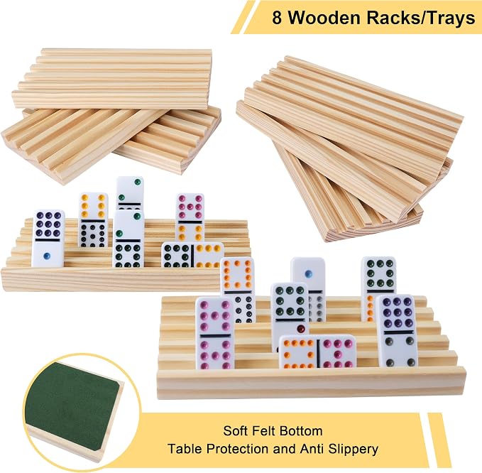 Double 12 Mexican Train Dominoes Set - Image 3