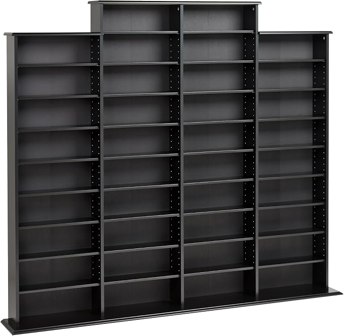 Prepac 4 Column Tall Cabinet Media Storage, 73.5" Wide - Image 4