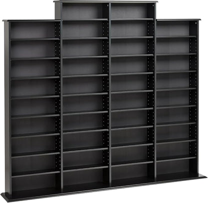 Prepac 4 Column Tall Cabinet Media Storage, 73.5" Wide - Image 4