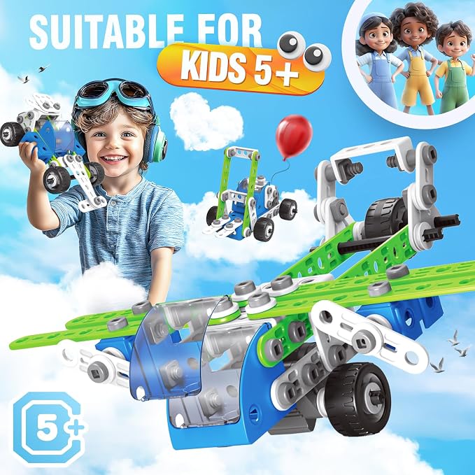 SMIESSKIDDO 18 in 1 STEM Toys - Image 5