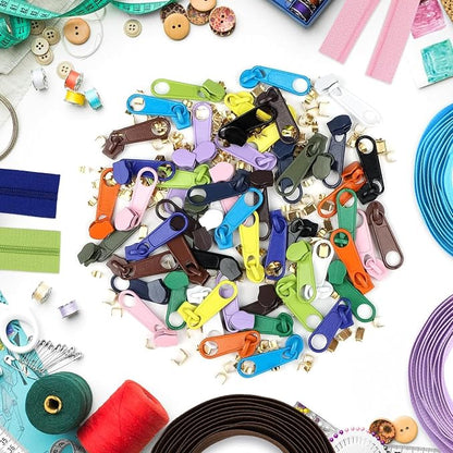 DOITEM 14 Colors Zippers by Yard, 3 mm Zipper 39 Meter 43.5 Yard Nylon Endless - Image 7