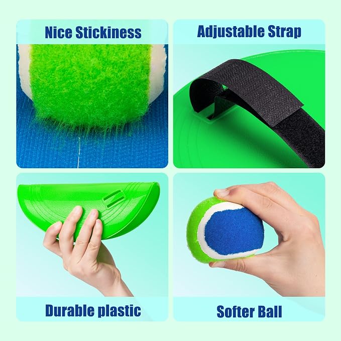 EVERICH Upgraded Toss and Catch Ball Game Set - Image 4