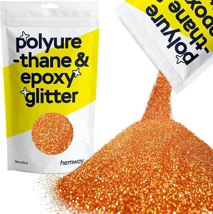 Hemway Polyurethane & Epoxy Resin Glitter 100g / 3.5oz Metallic Crystal Flake by Hemway