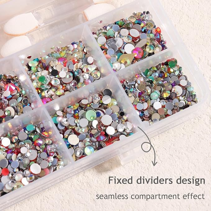 21 Grids Clear Large Plastic Organizer Box - Image 4