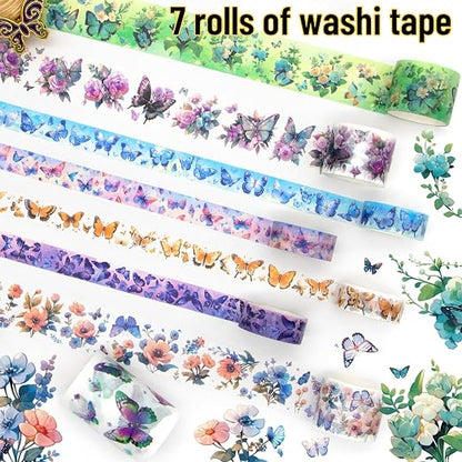 Washi Tape Set 12 Rolls - Image 4