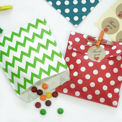 KEYYOOMY 200 Navy Blue Candy Buffet Bags - Image 5