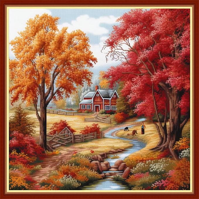 Foxhool Beginners Cross Stitch Kits Stamped Full Range of Embroidery Kits by FoxhoolBeginnersCrossStitchKits