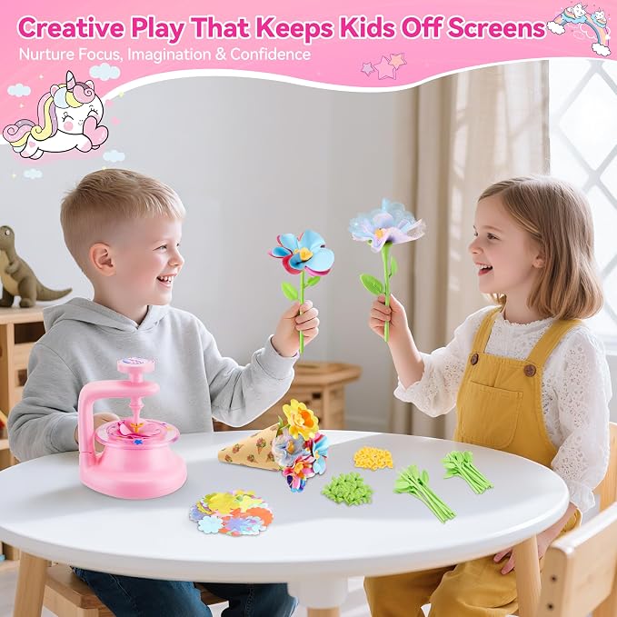 Hamdol DIY Flower Bouquet Craft Kit - Image 5