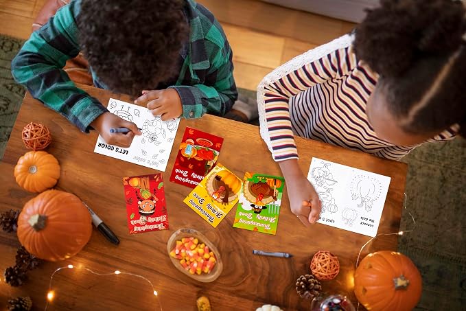 60PCS Thanksgiving Activity Books Party Favors - Image 2