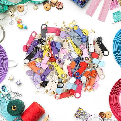 DOITEM 42 Yards 14 Pieces Coil Zippers Assorted Nylon Zipper - Image 7