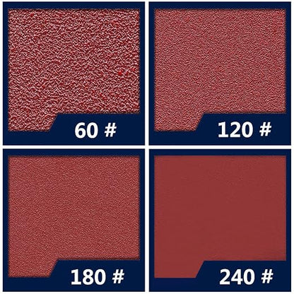 160pcs Mouse Sander Sandpaper and 3pcs Sanding Interface Pad, Detail Sander - Image 7