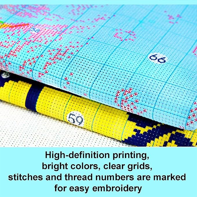 Foxdiviy Stamped Cross Stitch Kits - Image 4