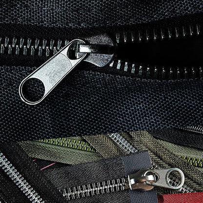 175 Pcs Zipper Repair Kit Sewing Change Zipper Needle-Nose Pliers Silver Black - Image 5