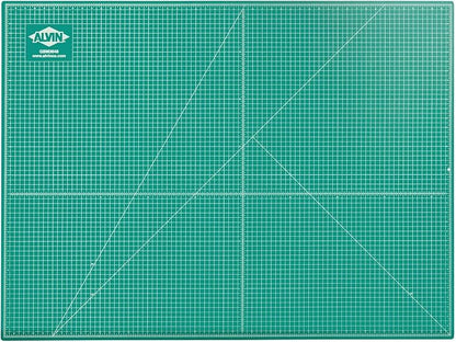 ALVIN GBM Self-Healing Cutting Mat 36 x 48 inch | Double-Sided Green/Black | by Alvin