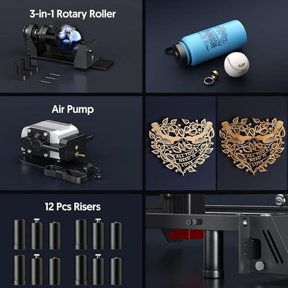 LONGER Laser Engraver Ray5 5000mW Engraver Machine - Image 3