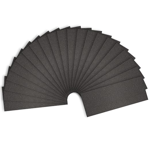Sandpaper 180 Grit, Wet Dry Sanding Sheets 9x3.6 inch by Shineboc